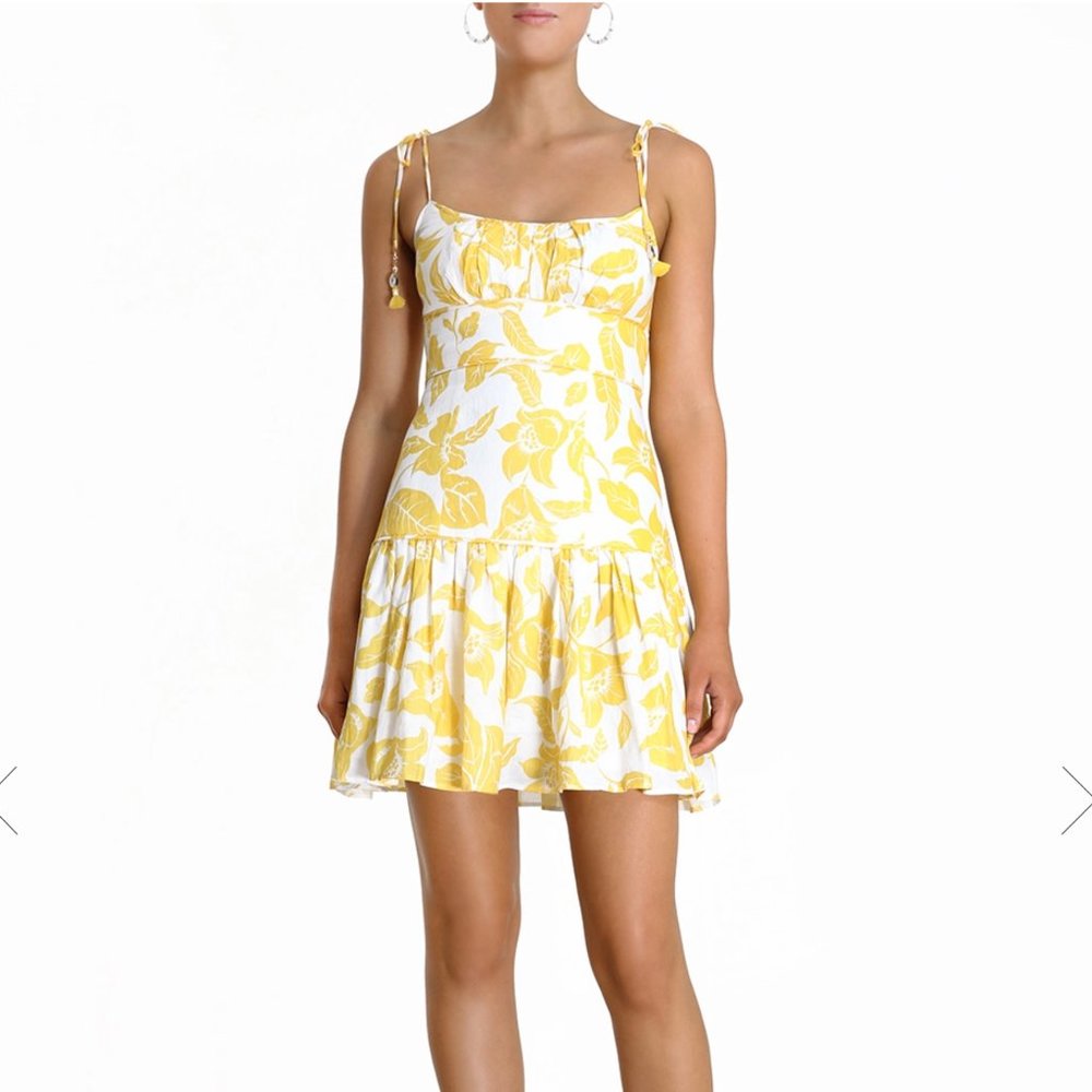 ZIMMERMANN FLORAL DRESS